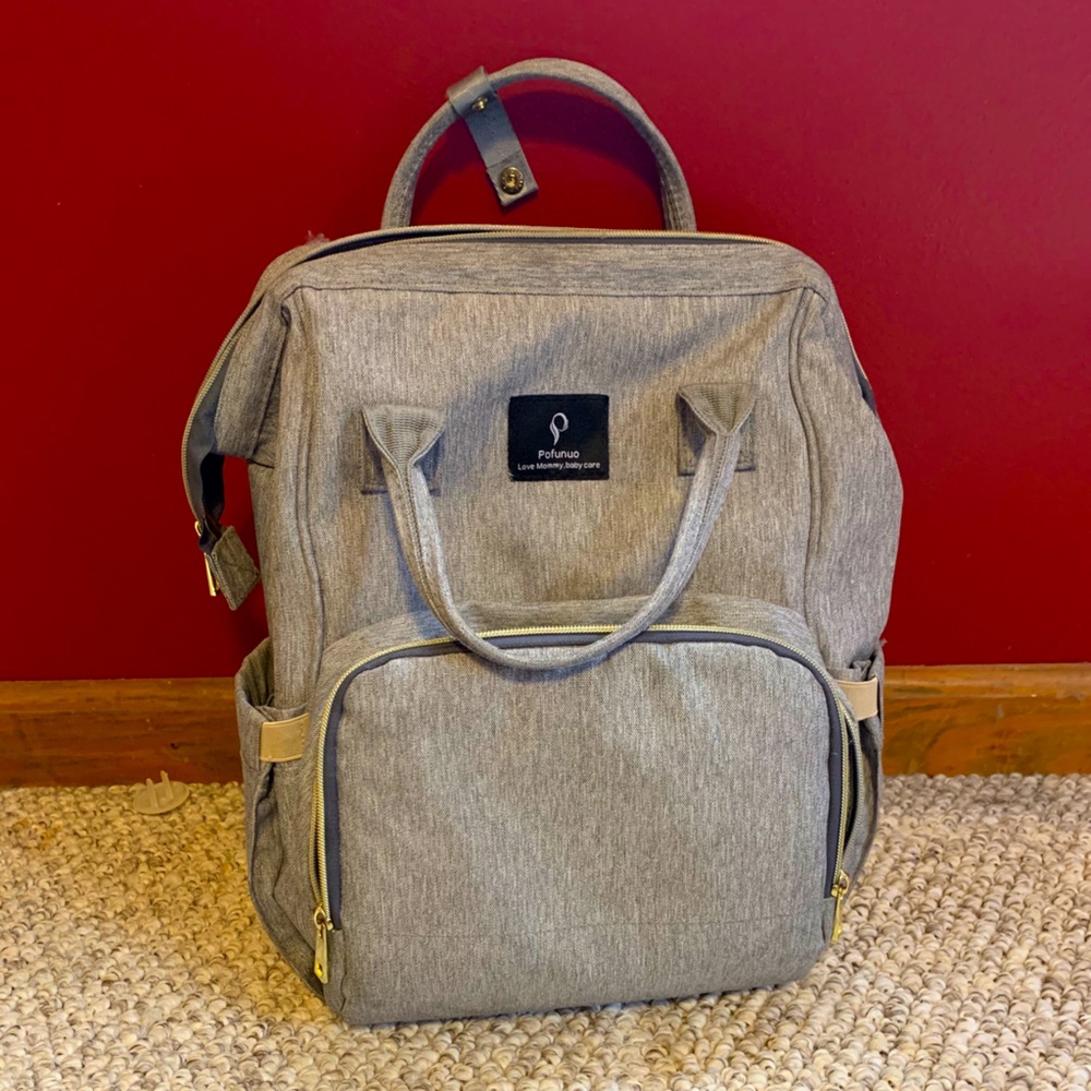 Barely used diaper bag